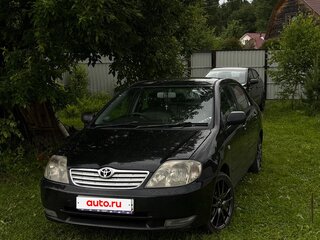 2003 Toyota Corolla IX (E120, E130), чёрный, 450000 рублей, вид 1