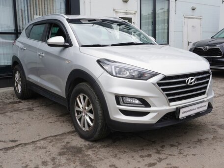 2019 Hyundai Tucson III Рестайлинг, серебристый, 1963000 рублей, вид 3