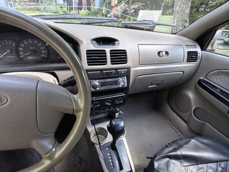 2003 Kia Rio I Рестайлинг, бежевый, 250000 рублей, вид 3