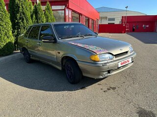 2002 Lada (ВАЗ) 2115, серебристый, 195000 рублей, вид 2