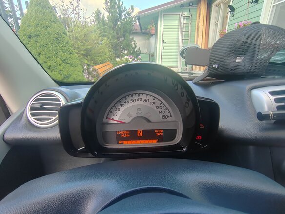 2015 Smart Fortwo II, белый, 1100000 рублей - вид 7
