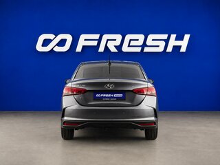 2020 Hyundai Solaris II Рестайлинг, серый, 1517444 рублей, вид 4