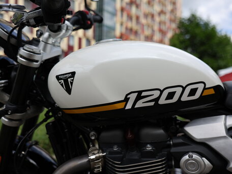 2025 Triumph Speed Twin, белый, 1350000 рублей, вид 4