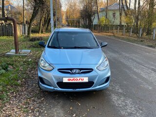 2011 Hyundai Solaris I, серый, 450000 рублей, вид 1