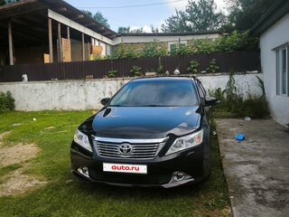 2013 Toyota Camry VII (XV50), чёрный, 1420000 рублей, вид 4