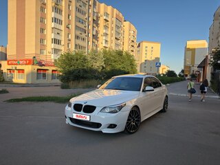 2009 BMW 5 серии 520d V (E60/E61) Рестайлинг, белый, 1490000 рублей, вид 1