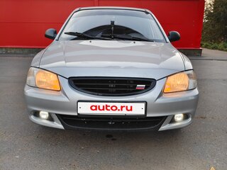 2003 Hyundai Accent ТагАЗ II, серебристый, 269999 рублей, вид 1