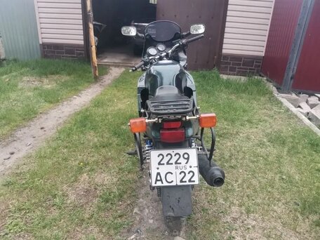 1995 Honda CB 500, зелёный, 270000 рублей, вид 4