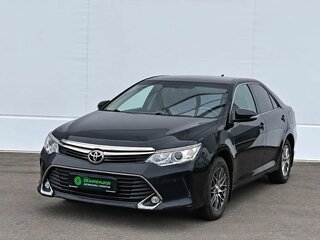 2017 Toyota Camry VII (XV50) Рестайлинг, чёрный, 1380000 рублей, вид 1