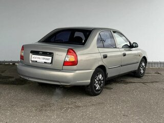 2007 Hyundai Accent ТагАЗ II, бежевый, 310000 рублей, вид 5