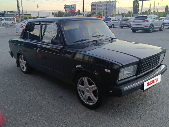 2010 Lada (ВАЗ) 2107, чёрный, 300000 рублей - вид 1