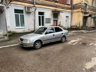 2006 Hyundai Accent ТагАЗ II, серебристый, 350000 рублей, вид 1