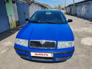 2001 Skoda Octavia I (A4) Рестайлинг, синий, 500000 рублей, вид 2