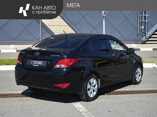 2014 Hyundai Solaris I Рестайлинг, чёрный, 784000 рублей, вид 2