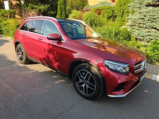 2017 Mercedes-Benz GLC 250 I (X253), красный, 2800000 рублей, вид 1