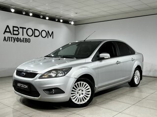 2010 Ford Focus II Рестайлинг, серебристый, 499000 рублей, вид 1