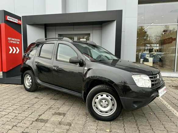 2014 Renault Duster I, чёрный, 721706 рублей