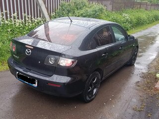 2008 Mazda 3 I (BK) Рестайлинг, чёрный, 480000 рублей, вид 2
