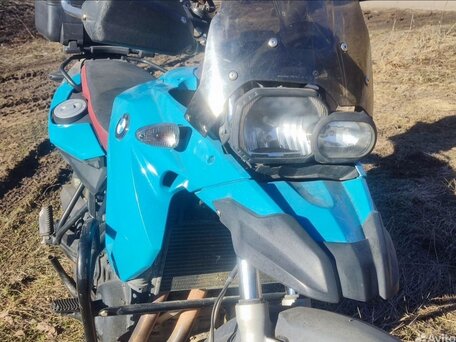 2008 BMW F 650 GS, голубой, 450000 рублей, вид 3
