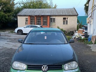 1999 Volkswagen Golf IV, зелёный, 380000 рублей, вид 1