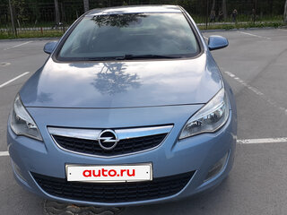 2010 Opel Astra J, голубой, 650000 рублей, вид 1