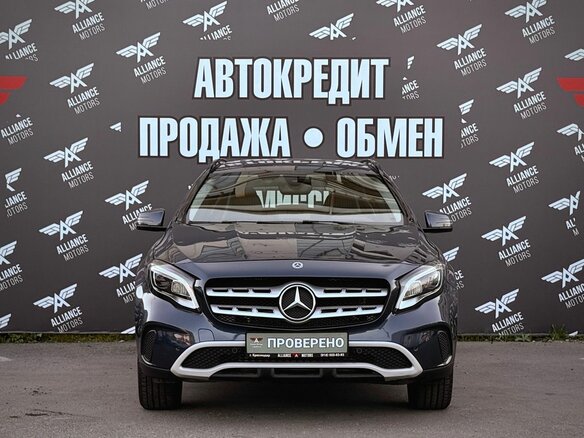 2019 Mercedes-Benz GLA 200 I (X156) Рестайлинг, синий, 1899000 рублей - вид 1