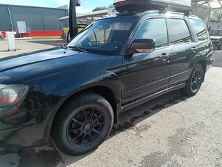 2007 Subaru Forester II Рестайлинг, чёрный, 700000 рублей, вид 3