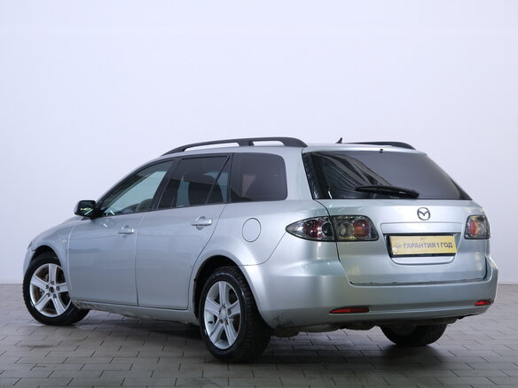 2007 Mazda 6 I (GG) Рестайлинг, серебристый, 399000 рублей - вид 3