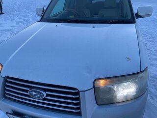 2006 Subaru Forester II Рестайлинг, белый, 750000 рублей, вид 4
