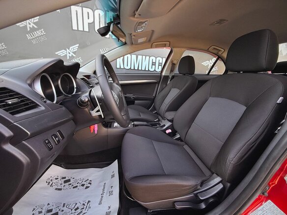 2008 Mitsubishi Lancer X, красный, 835000 рублей - вид 10