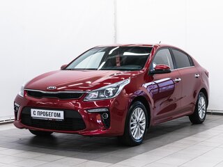 2018 Kia Rio IV, красный, 1250000 рублей, вид 1