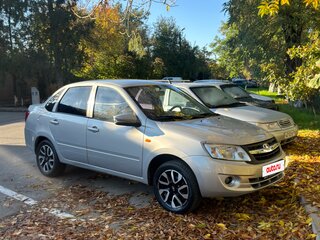 2012 Lada (ВАЗ) Granta I, серебристый, 449000 рублей, вид 1