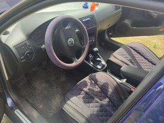 2000 Volkswagen Golf IV, синий, 430000 рублей, вид 5