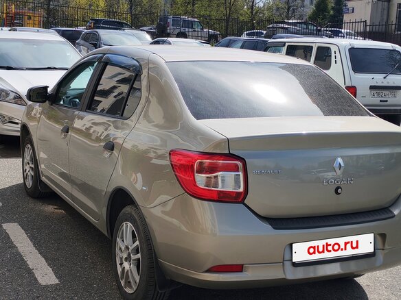 2015 Renault Logan II, бежевый, 980000 рублей - вид 1