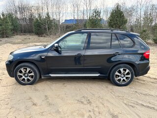 2007 BMW X5 30d II (E70), чёрный, 1350000 рублей, вид 4