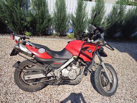 2000 BMW F 650 GS, красный, 360000 рублей, вид 2