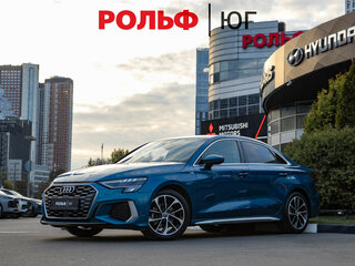 2021 Audi A3 35 TFSI Long IV (8Y), голубой, 2528000 рублей, вид 1