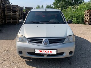 2008 Renault Logan I, серый, 340000 рублей, вид 1