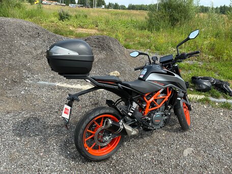 2022 KTM 390 Duke, чёрный, 550000 рублей, вид 3
