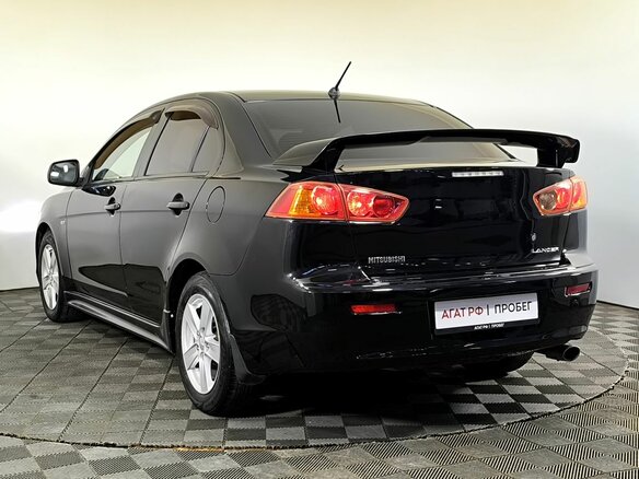 2008 Mitsubishi Lancer X, чёрный, 1180000 рублей - вид 5