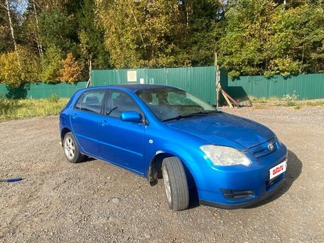 2006 Toyota Corolla IX (E120, E130) Рестайлинг, синий, вид 2