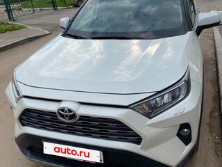 2019 Toyota RAV4 V (XA50), белый, 3170000 рублей, вид 2