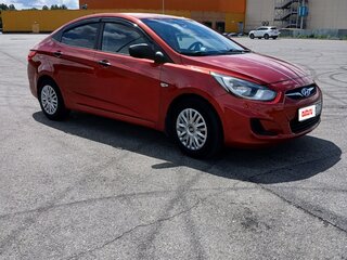 2011 Hyundai Solaris I, красный, 640000 рублей, вид 5