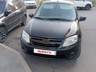 2014 Lada (ВАЗ) Granta I, чёрный, 200000 рублей, вид 1