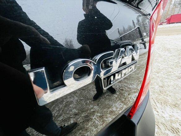 2012 Renault Logan I Рестайлинг, чёрный - вид 14