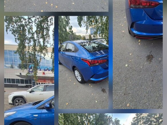 2021 Hyundai Solaris II Рестайлинг, синий, 1177777 рублей - вид 5