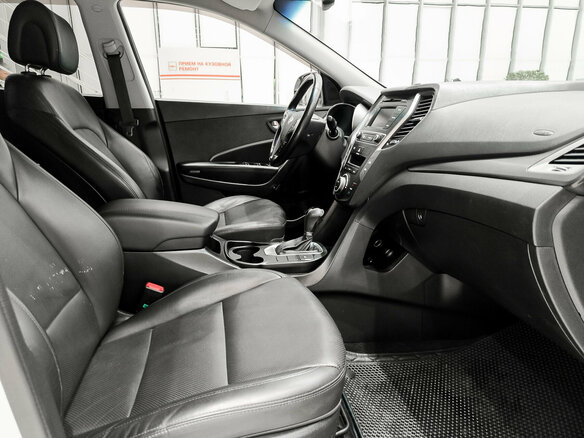 2015 Hyundai Santa Fe III Рестайлинг, белый, 1850000 рублей - вид 10