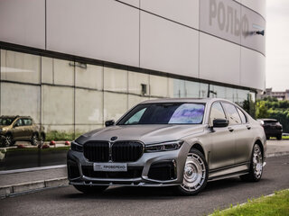 2020 BMW 7 серии 740d xDrive VI (G11/G12) Рестайлинг, серый, 7590000 рублей, вид 1