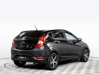 2012 Hyundai Solaris I, чёрный, 518000 рублей, вид 4