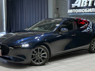 2021 Mazda 3 IV (BP), синий, 1677000 рублей, вид 2